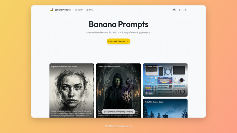 Banana Prompts